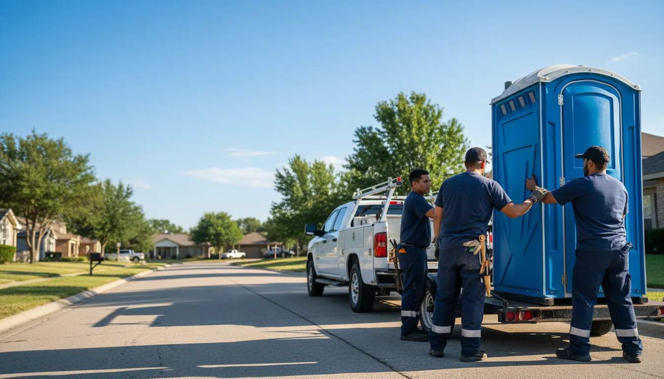 Portable Toilet Rental in Pedricktown, NJ near me